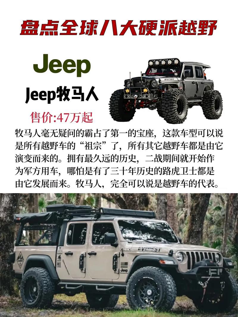 硬派suv越野车排行榜,硬派越野车有哪几款