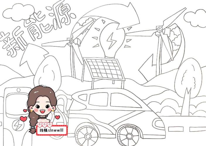 未来汽车的图片／未来汽车图片手抄报