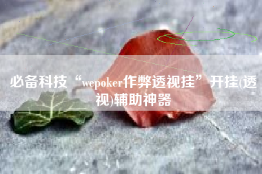 必备科技“wepoker作弊透视挂	”开挂(透视)辅助神器